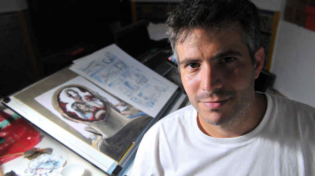 Juan Ferreyra, el dibujante cordobés que aspira al &quot;Oscar&quot; de los cómics por su historieta - 15_Apr_2014_21_27_01_juan-ferreyra