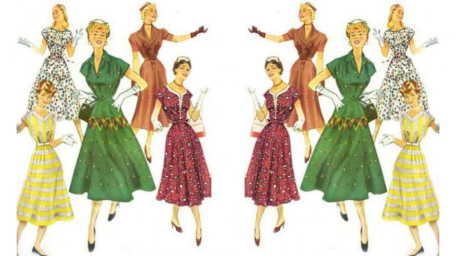 ideas de VESTUARIO AÑOS 50 | vestuario años 50, moda de los años 50, vestid...