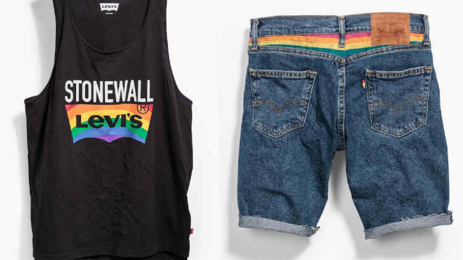 camiseta pride levis